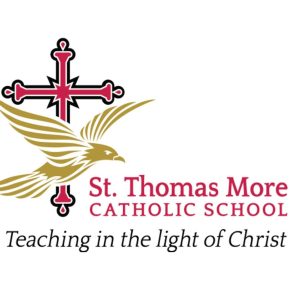 Logo for st. Thomas more catholic school