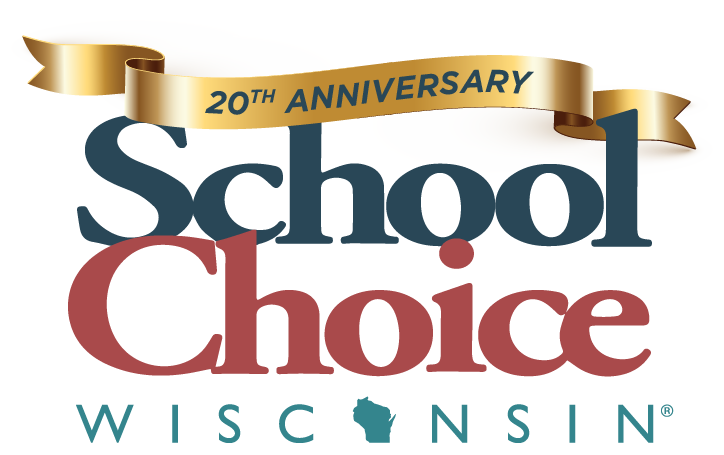 School Choice Wisconsin 20th Anniversary logo