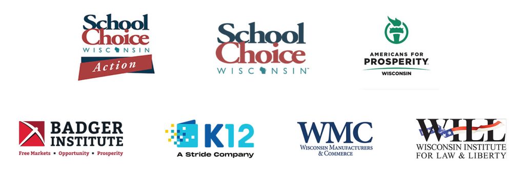 WI Coalition for Education Freedom logos