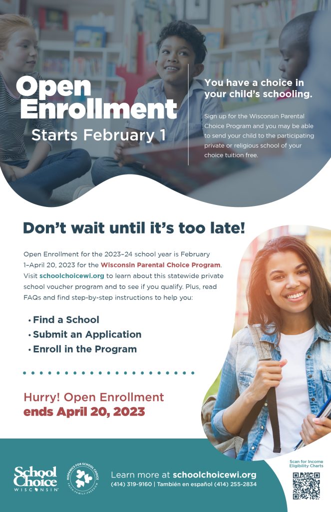 2023 Open Enrollment Poster